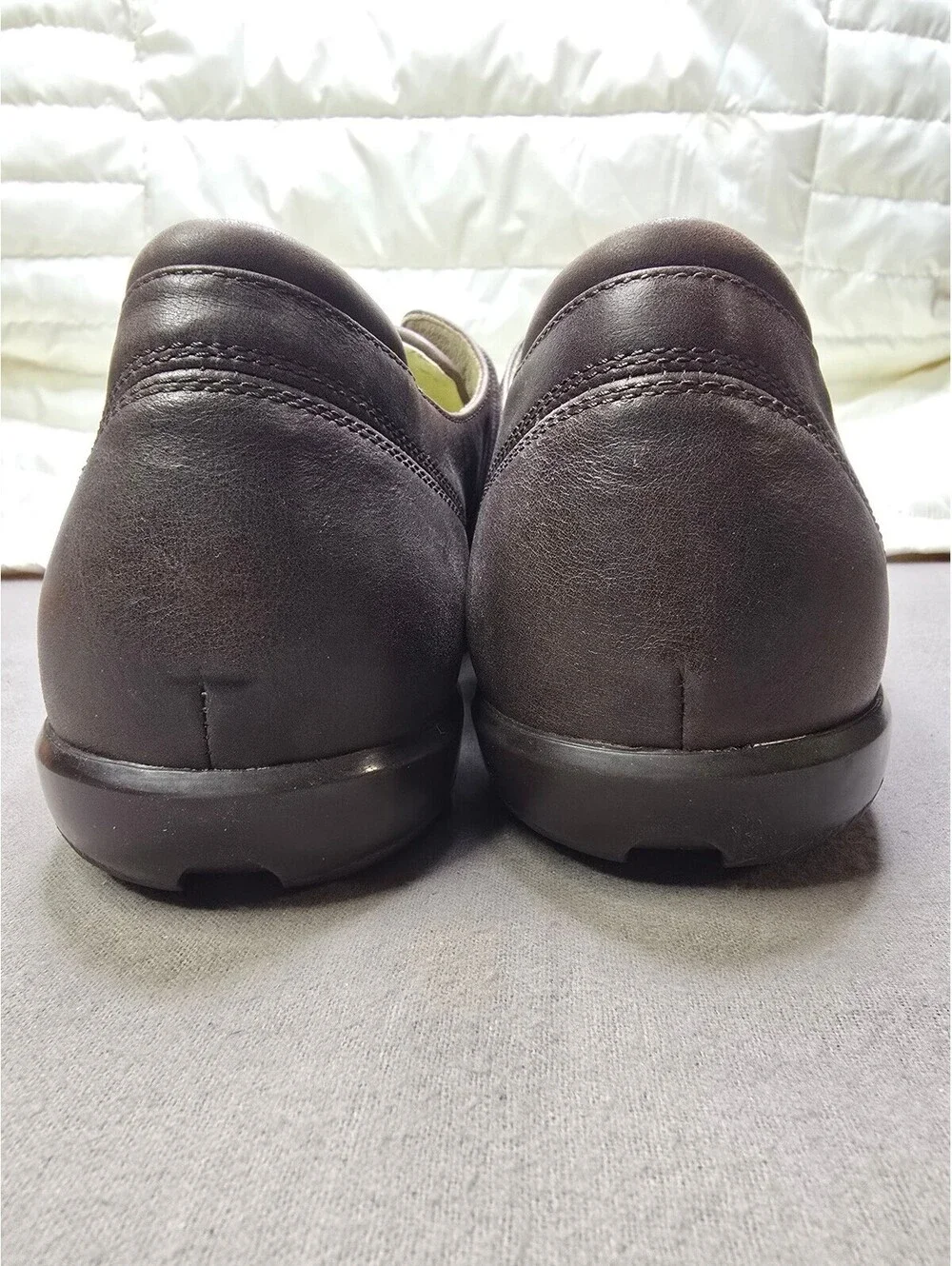 TSUBO Men's Brown Leather Lace Up Oxford Shoes Size 11.5 EU 44.5 Comfort